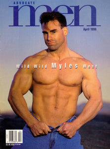 ADVOCATE Men / 1996 / April / Myles West / Beau / Gio Romano / Dart Davis / Linden Davidson / Miguel Angel Reyes