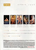 ADVOCATE Men / 1996 / April / Myles West / Beau / Gio Romano / Dart Davis / Linden Davidson / Miguel Angel Reyes