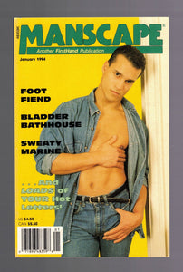 MANSCAPE / 1994 / January / Matt / Tom Jones / Bruce Baker / Steven Madison / Michael Mitchell / John Blackburn