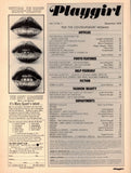 PLAYGIRL / 1976 / December / Henry Kissinger / Oriana Fallaci / Perry King / Hiram Keller / Morgan Brittany / Don Johnson / Jeff Rosenberg / Ben Gallagher / Merle Slonecker / Barbara Carrera / Dennis Wilson / Colleen Camp /