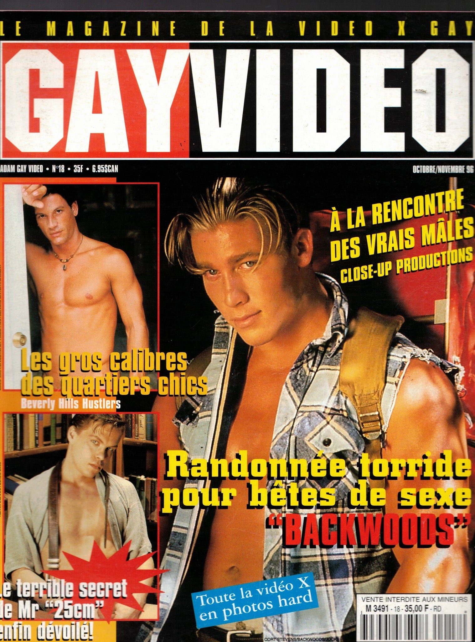 GAY VIDEO France / 1996 / Octobre - Novembre / Kurt Young / Tony Cummi –  Zeus Gay Boutik