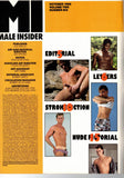 Male Insider / 1988 / October / Kristen Bjorn / David Dabello / Dolph Lupin / Vladimir Correa / Donnie Ray / David Lee