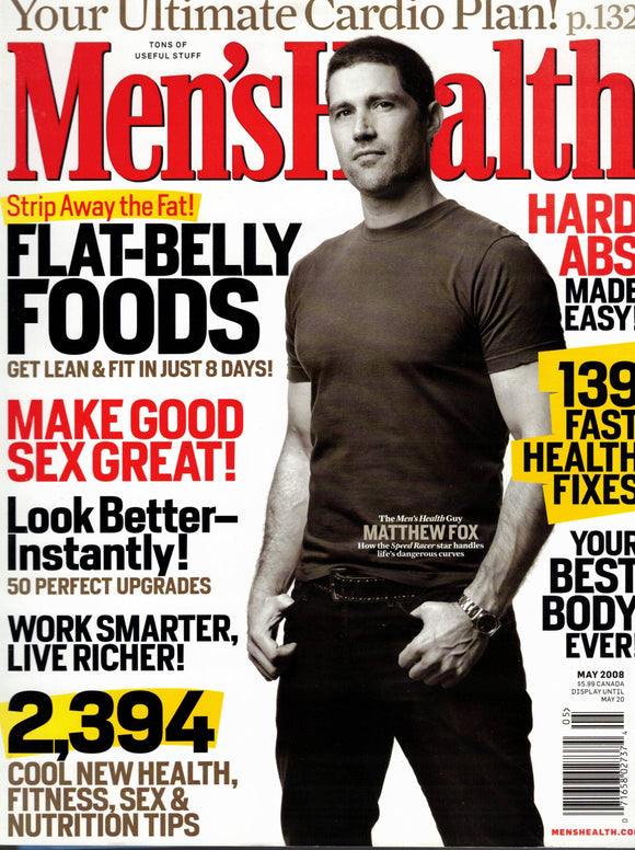 Men's Health / 2008 / May / Matthew Fox