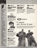 GAI PIED HEBDO FRANCE / 1989 / Janvier / No. 353 / Berlin / Al Parker / Stanley Stellar / Willian Burroughs