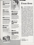 GAI PIED HEBDO FRANCE / 1989 / Janvier / No. 353 / Berlin / Al Parker / Stanley Stellar / Willian Burroughs