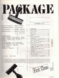 Package Magazine by Fred Halsted / 1976 / Vol.1, No. 2 / Bob Bishop / Mr. California Kalman Szkalak / Ernie Taylor