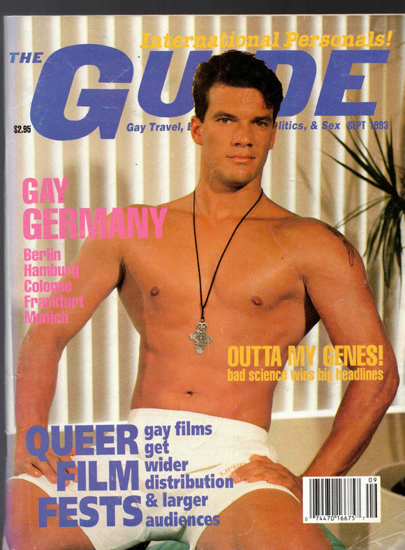 THE GUIDE Magazine / 1993 / September / Berlin / Germany / Gay Movies