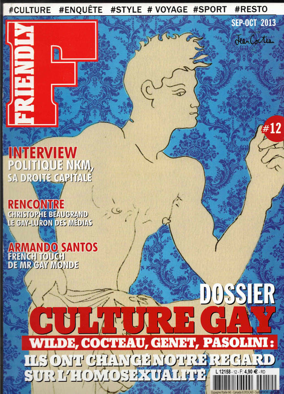 Friendly Magazine / Oscar Wilde / Jean Genet / Jean Cocteau / Pasolini / Armando Santos