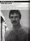 Hommes Magazine  / 1988 / Printemps / Tom Selleck / Diego Ancel / Bill Curry / Paul Barresi / Monte Crown