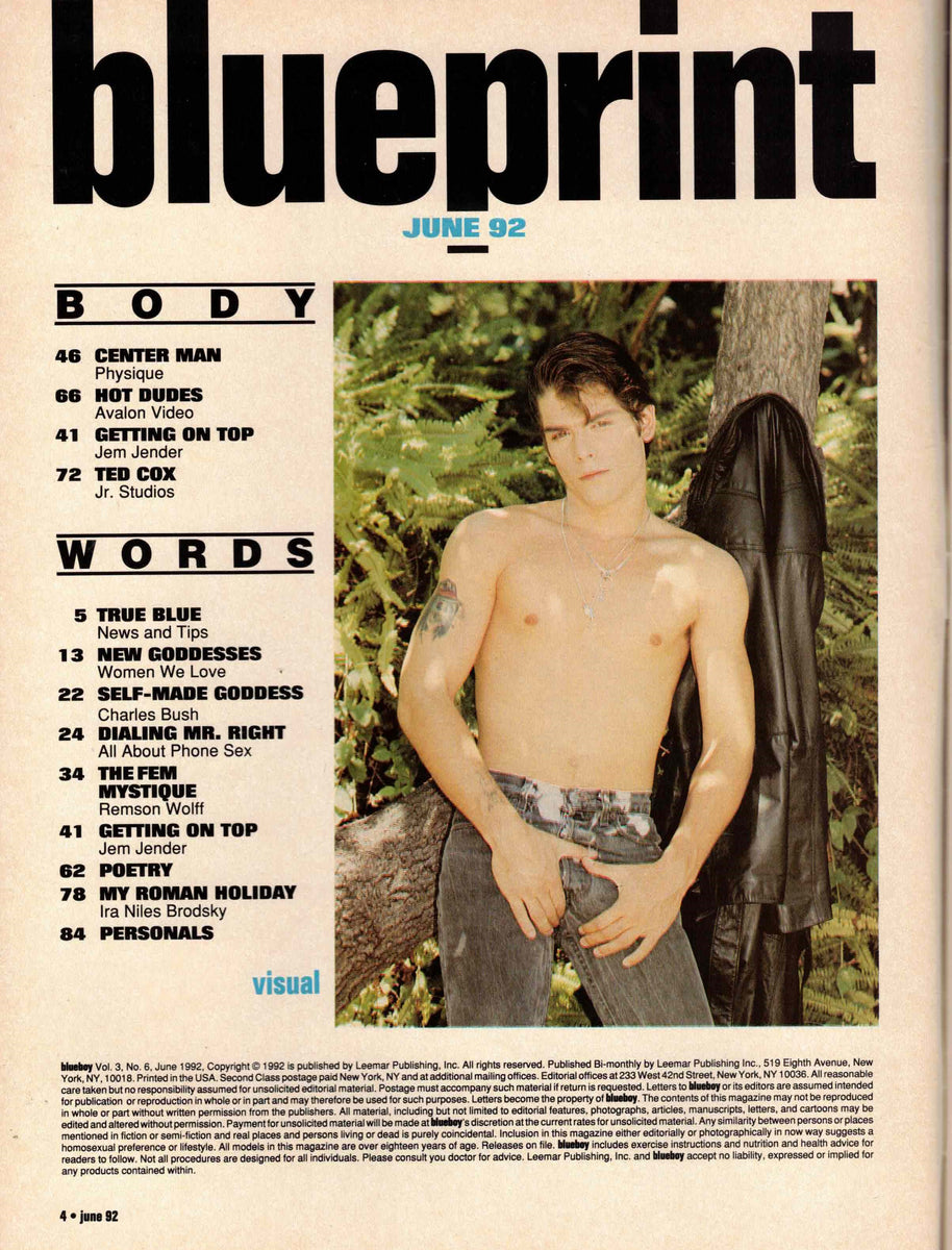 BLUEBOY / 1992 / June / Ted Cox / Ed Freeman / Dean Keefer / Charles B ...