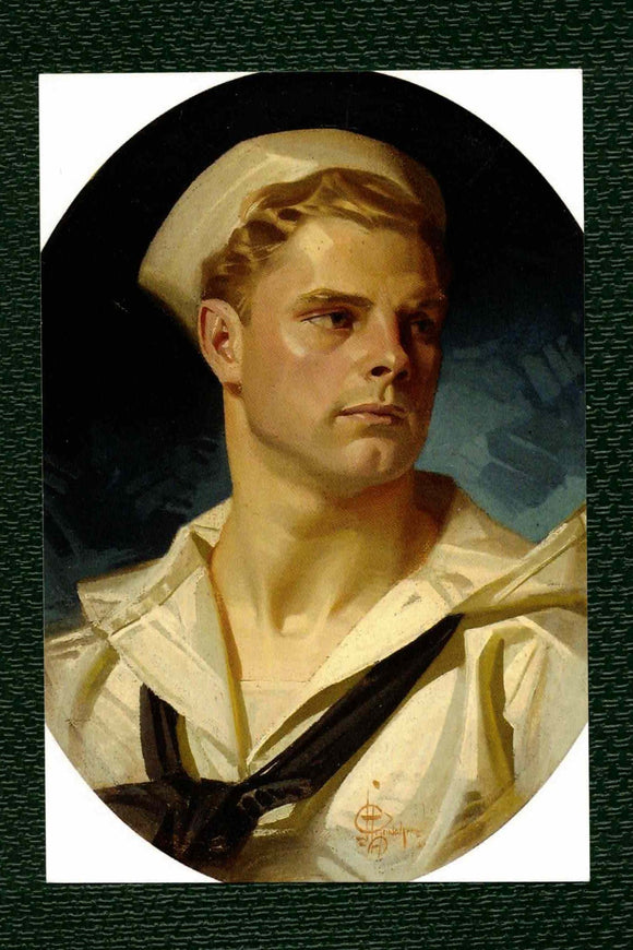 POSTCARD / LEYENDECKER Joseph / Sailor 1918 (B)