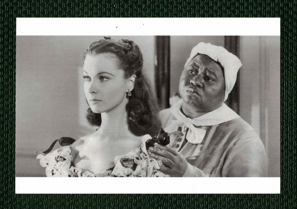 POSTCARD / Gone with the wind, 1939 / Victor Fleming