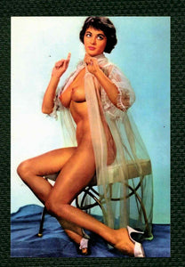 POSTCARD / Pin-up / Virginia Gordon, 1962