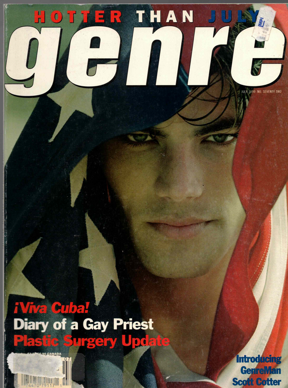 GENRE Magazine / 1999 / July / Scott Cotter / Christopher Makos