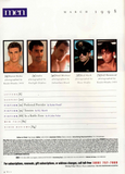 MEN Magazine / 1998 / March / Stud Michner / Rick Koch / Beau / Jerry Douglas / Devon Styles / Jeff Hammond