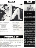 Hommes Magazine  / 1990 / Janvier - Février / Kristen Bjorn / Tony Lamas / Clayton Craig