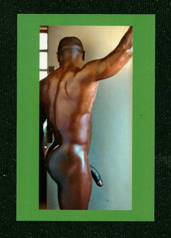 POSTCARD / Bastien nude from side