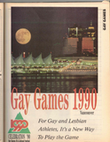 The Advocate Magazine / 1990, August 14 / Gay Games / Brent Earle / Donevan