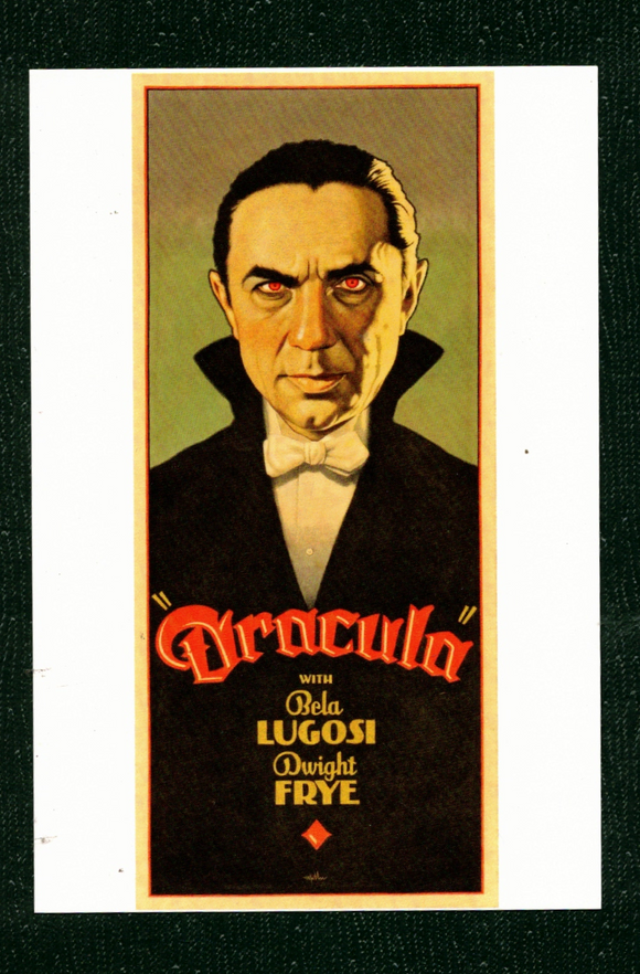 POSTCARD / DRACULA, 1931 / Tod Browning / Bela Lugosi