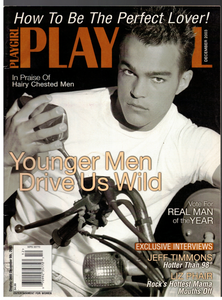 PLAYGIRL / 2003 / December / Jeff Timmons / Liz Phair / Terrell Franklin