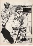 Drummer / 1981 / No. 44 / Joe Cage / Flash Gordon / Larry Townsend / Joe Paducah/Pat Webb / Bill Ward / Pasolini / Buster Crabbe / Sam Jones