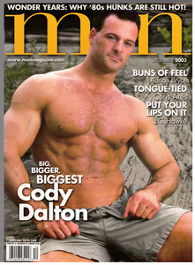 MEN Magazine / 2003 / December / Cody Dalton / Adrian Bryce / Chris Ares / J.C. Hawke / Joe Cade / Alex Stone / Rocco Rizzoli / Ray Acosta / Johnny Hazzard