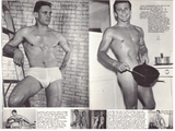 PHYSIQUE PICTORIAL / 1964 / July / Jimmy Ulloa / Jim Paris / Tony Paladina / Gary Scoba / Douglas Doyle / Bob Hurrey / Bob Thomas / Terry Sterling / Chuck McAmish / Gerald Rounthwaite / Bill Eicksteadt / Rod Archer / Tom of Finland