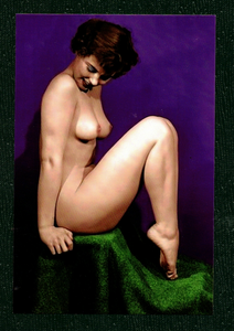 POSTCARD / Pin-up / Lois Bishop, 1948 / Edmund Leja