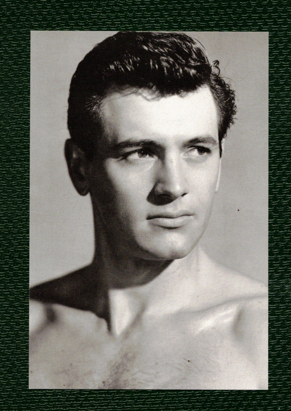 POSTCARD / Rock Hudson / Iron Man, 1951