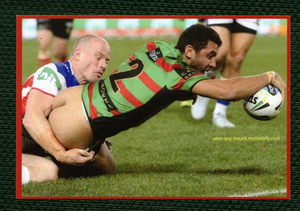 POSTCARD / Rugby sexy tackle / 2