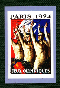 POSTCARD / Jeux Olympiques, Paris 1924