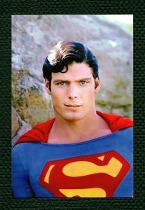 POSTCARD / Christopher Reeve, Superman, 1978