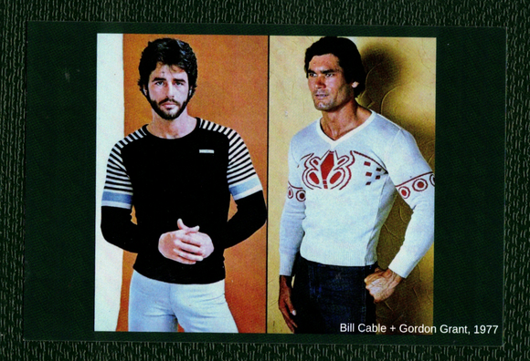 POSTCARD / Gordon Grant + Bill Cable in sweaters