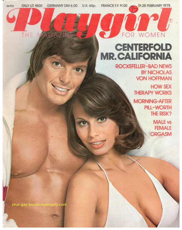 PLAYGIRL / 1975 / February / John Corvello