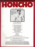 HONCHO / 1980 / September / Guy McCoy / Richard White / John Preston / Matt / Ed Wyley / Eric Ryan