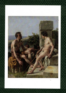 POSTCARD / ECKERSBERG C.W. / Two Shepherds, 1813