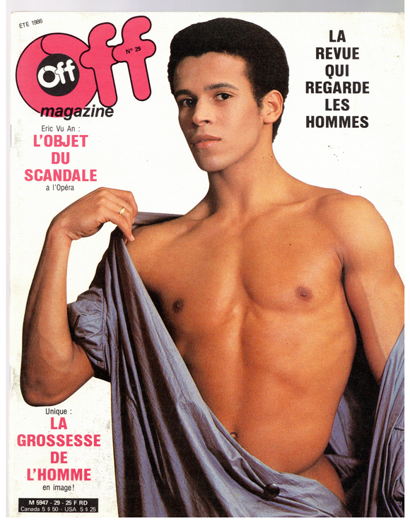 Off Magazine / 1986 / Été / Christopher Atkins / Michel Blanc / Eric Vu An / Daniel Laurent / Frantz Salieri / Christophe Lambert / Claude Alexandre / Fabio Ferri / Clifford Baker