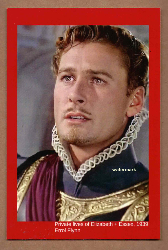 POSTCARD / Errol Flynn, 1939