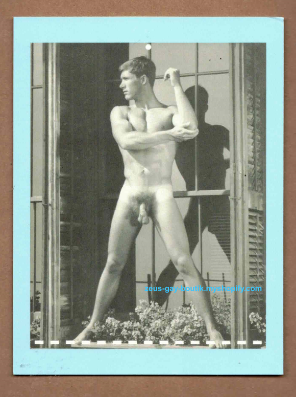 POSTCARD / Bob Bishop at window