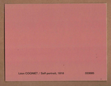 POSTCARD / COGNIET, Léon / Self-portrait, 1818