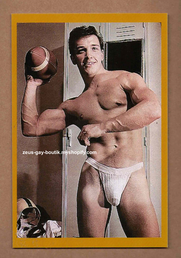 POSTCARD / Vince Marino in jockstrap