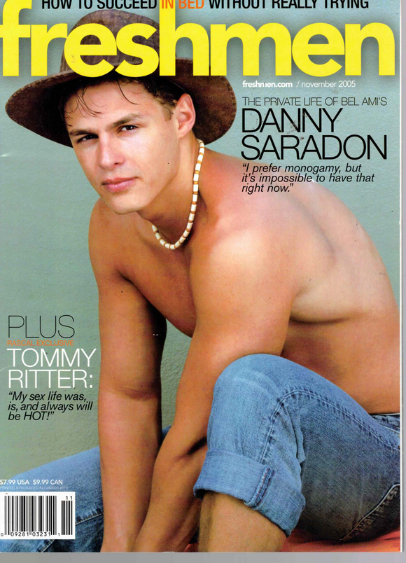 FRESHMEN / 2005 / November / Tommy Ritter / Danny Saradon / Tony Taylor / Jake Hugh / David Villanova / Tom Florio / Chad Savage / Jean Franko