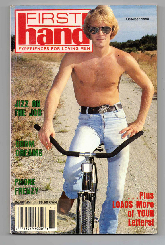 FIRST HAND / 1993 / October / Tom Jones / Harry Long / R.A. Schultz