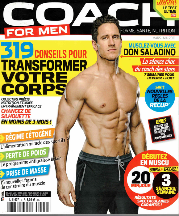 Coach for Men / France / 2021 / Mars - Avril - Mai / Don Saladino