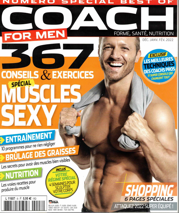 Coach for Men / France / 2022 / Décembre - Janvier - Février / Parker Cote