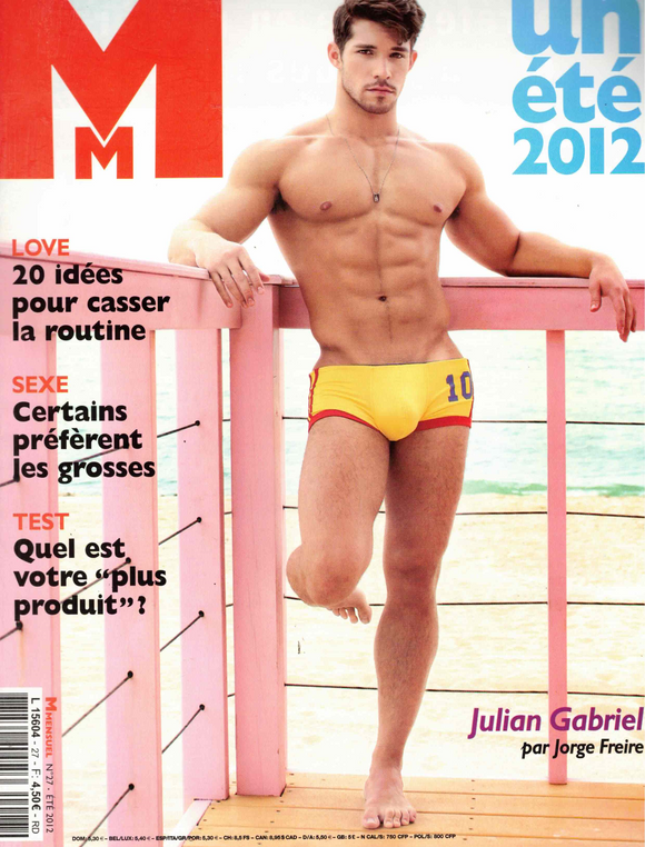 M Mensuel Magazine / 2012 / Été / Julian Gabriel / Harry Goodwins / Ryan Bertroche / Adam Prucha / Bruno di Angelis / David Vance / Jorge Freire / Armando Branco / Kevin McDermott / Ruslan Elquest