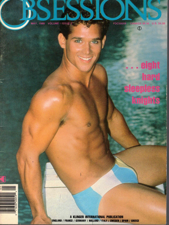 OBSESSIONS / 1988 / May / Sparky O'Toole / David Burrill / Kevin Williams / Paul Majors / John Davenport / Tony Tenille / Tony Marino / Tom Brock / Mike Henson / Billy Porter / Tory Jeffery / Michael Gere / Chris Grey