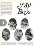 My Boys / 1971 / April - May / Vol. 2 No. 2