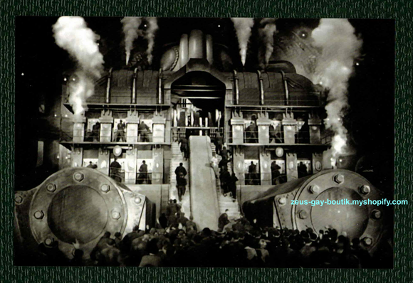 POSTCARD / Fritz Lang / Workers, Metropolis, 1927