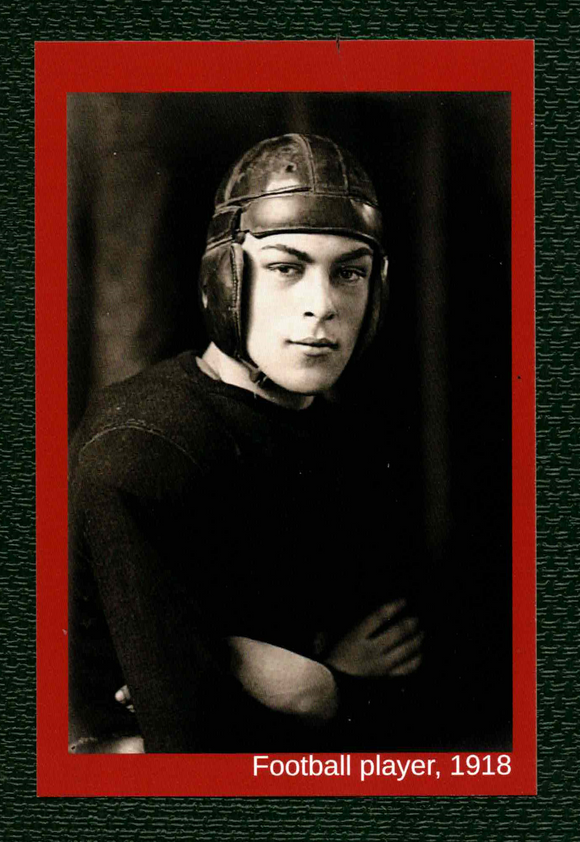 POSTCARD / FOOTBALL / Player, 1918
